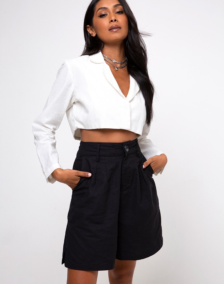 Lexta Short in Schwarz