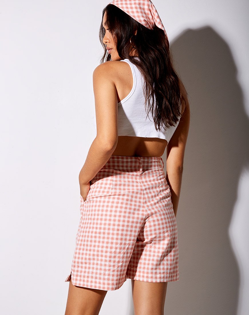 Bild von Lexta Short in Rosa Karo