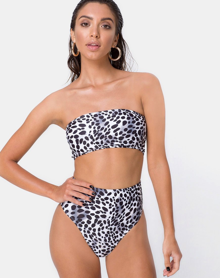 Bild von Lien Bikini-Unterteil in Dalmatiner