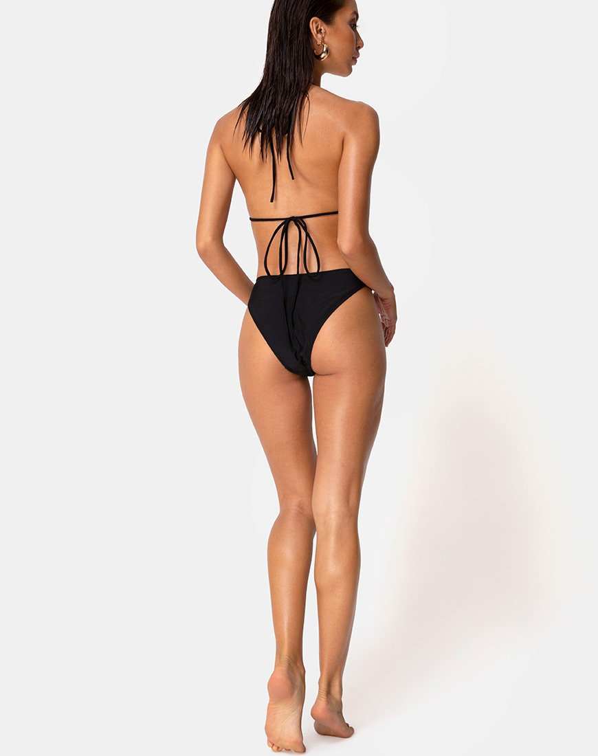 Image of Lillen Bikini-Oberteil in mattem Schwarz