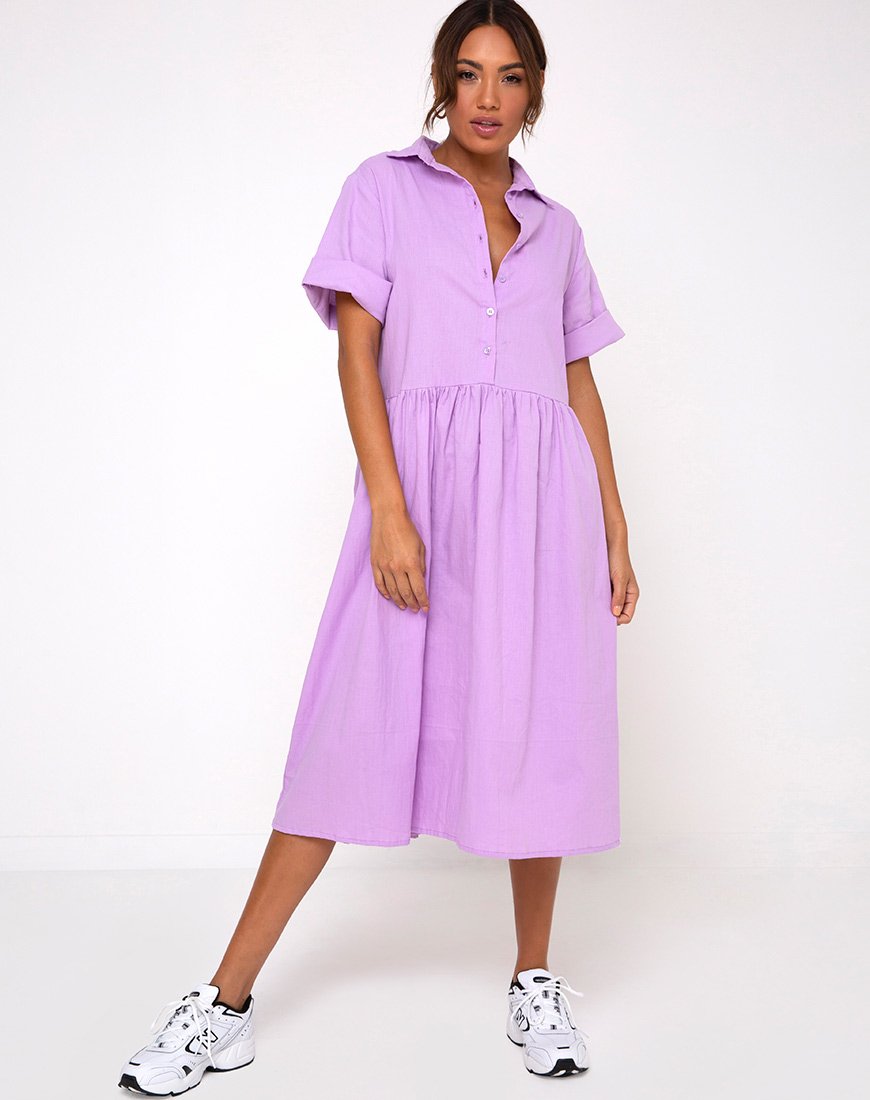 Image von Lista Midikleid in Flieder