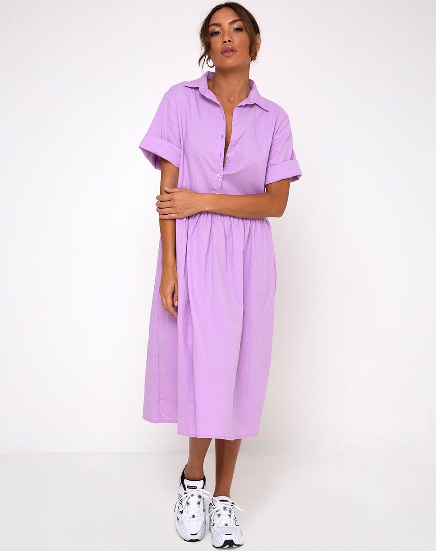 Image von Lista Midikleid in Flieder