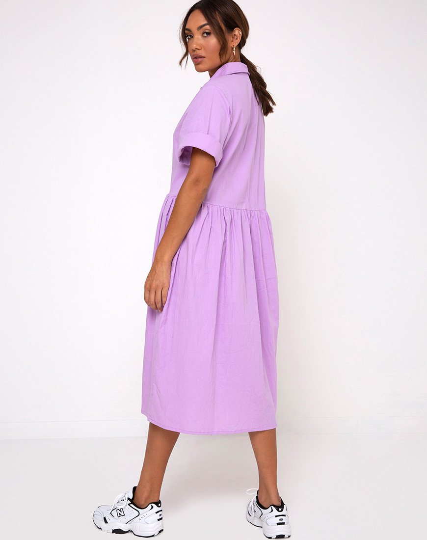 Image von Lista Midikleid in Flieder
