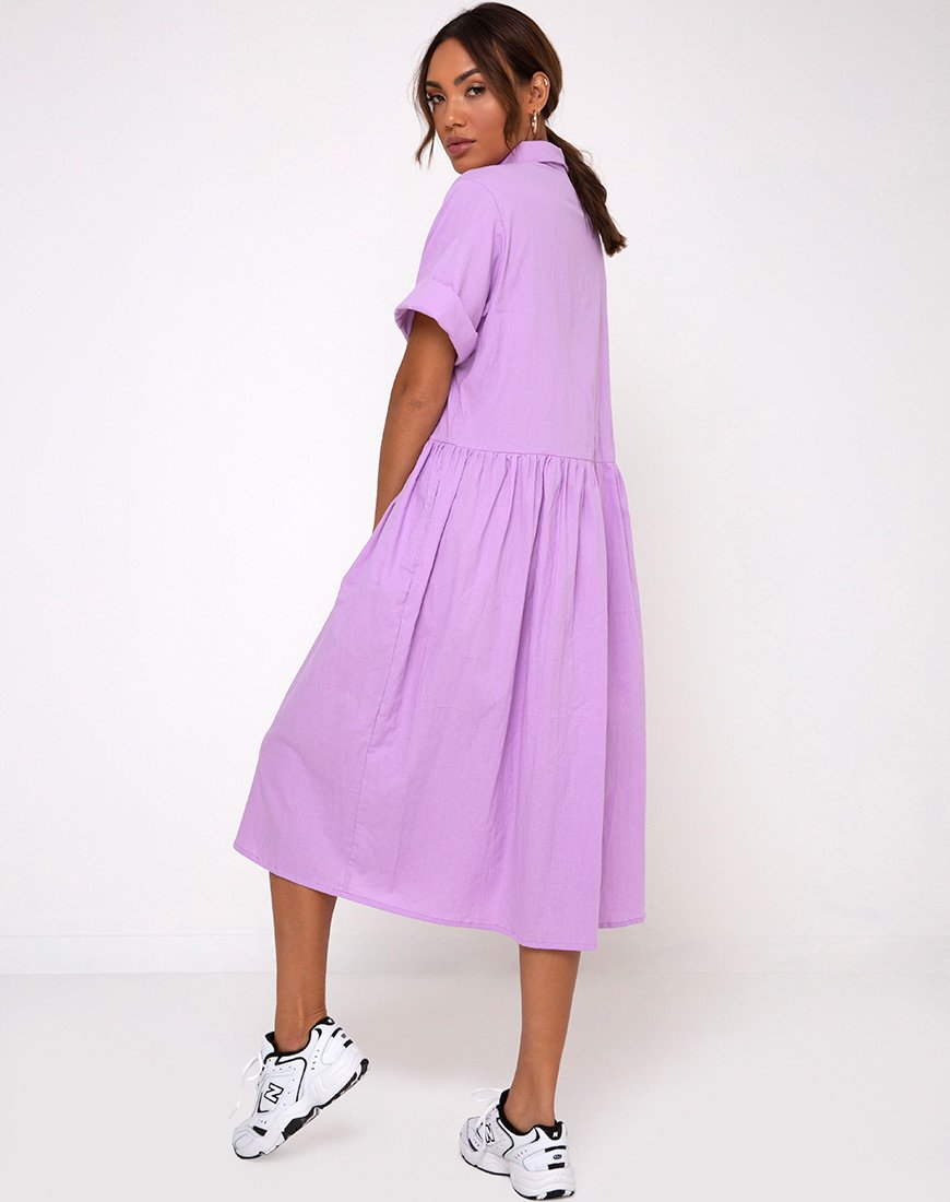 Image von Lista Midikleid in Flieder