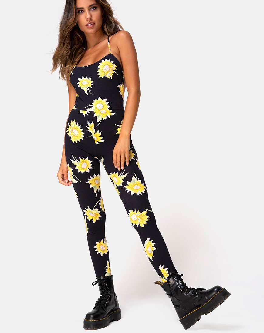 Bild von Livy Unitard in Sunny Days Schwarz