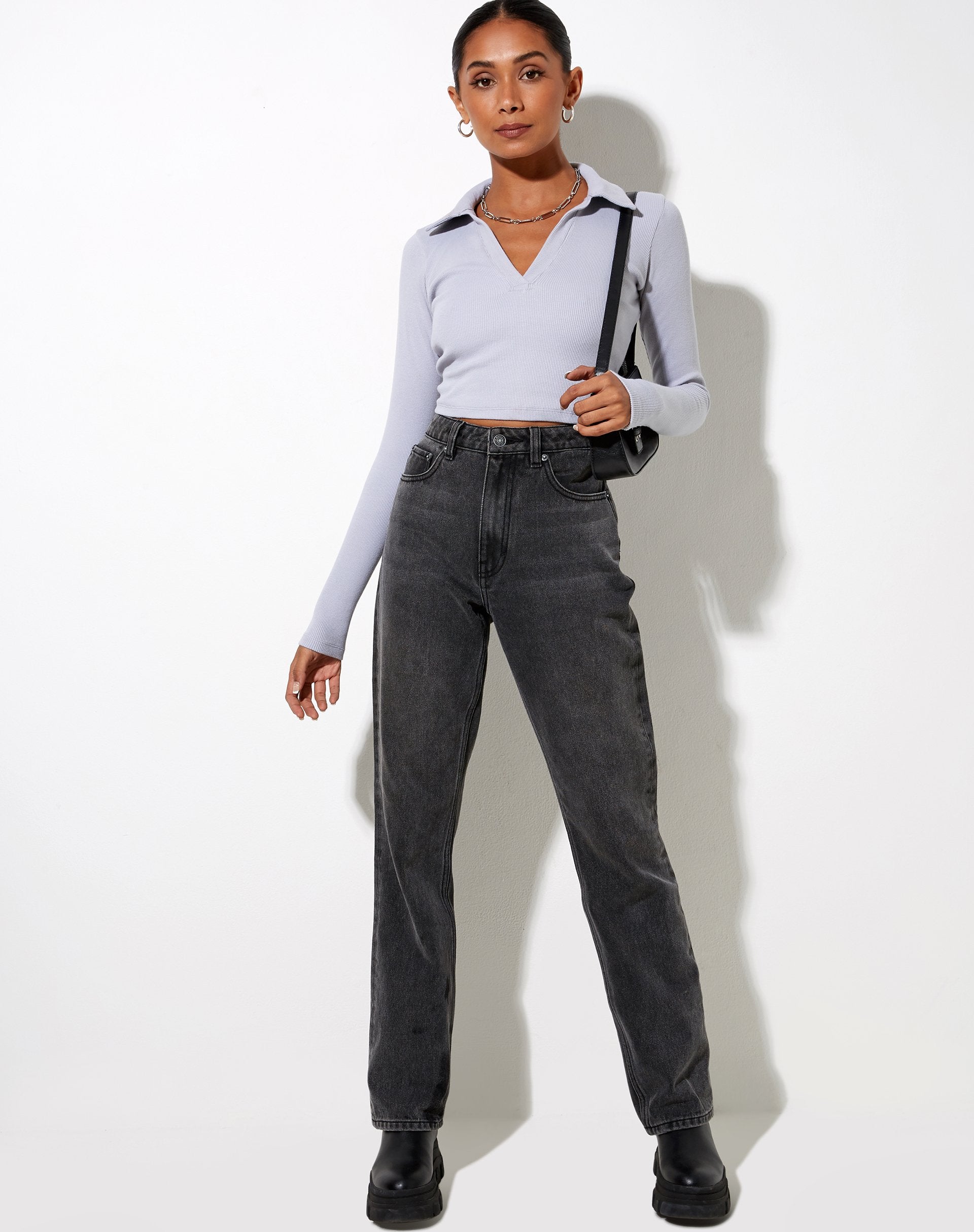 Bild von Lody Crop Top in Lunar Rock