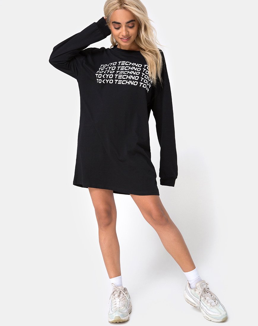 Bild von Loutries Sweatshirt in Tokyo Techno