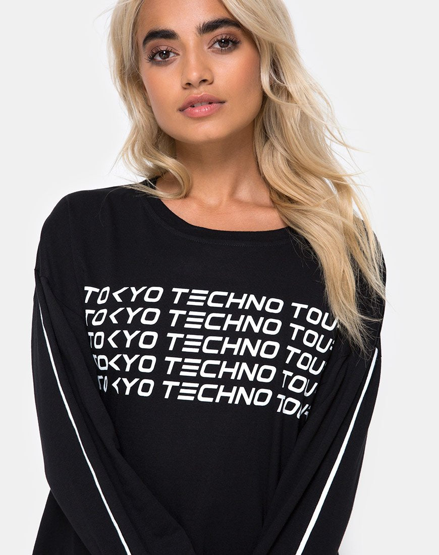 Bild von Loutries Sweatshirt in Tokyo Techno