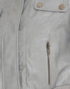 PU Silber Grau