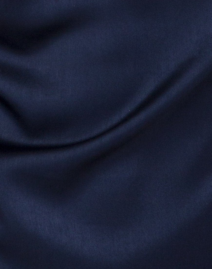 Bild von Lucille Slip Dress in Marineblau