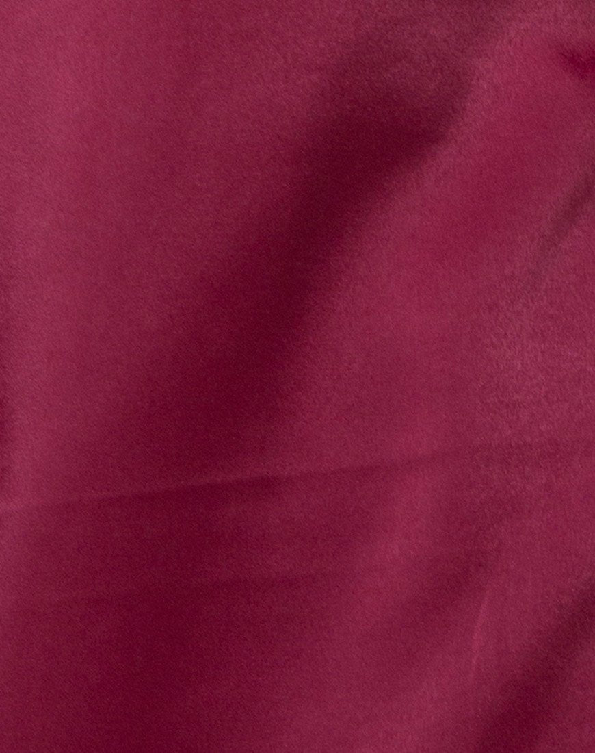 Bild von Lucille Slip Dress in Burgundy