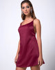 Bild von Lucille Slip Dress in Burgundy