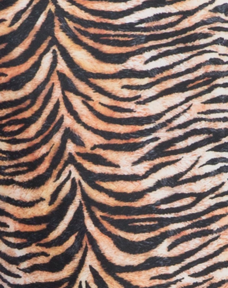Image of Lucky Badeanzug in Tiger Repeat