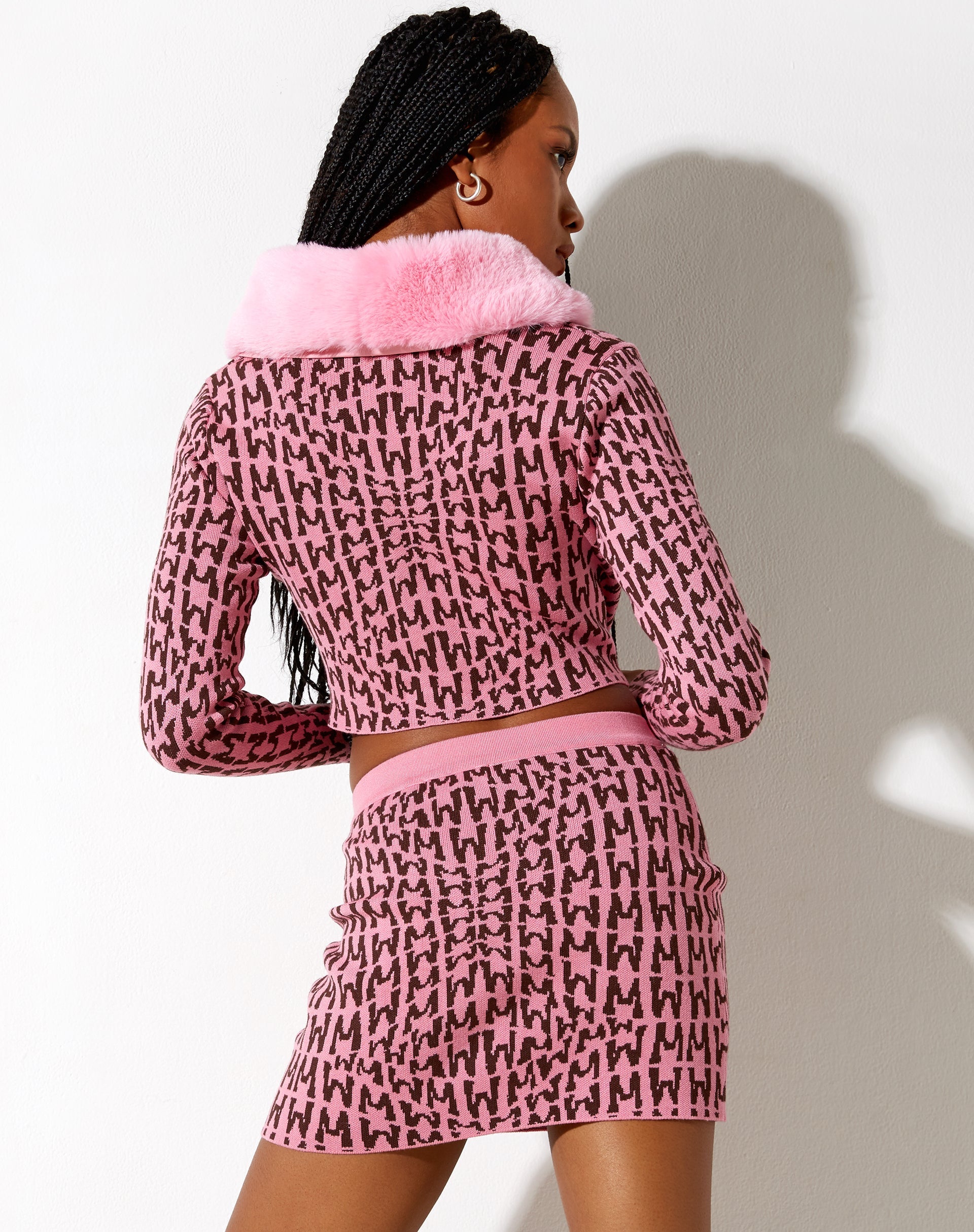 Bild von Riani Minirock in Wavey M Rosa