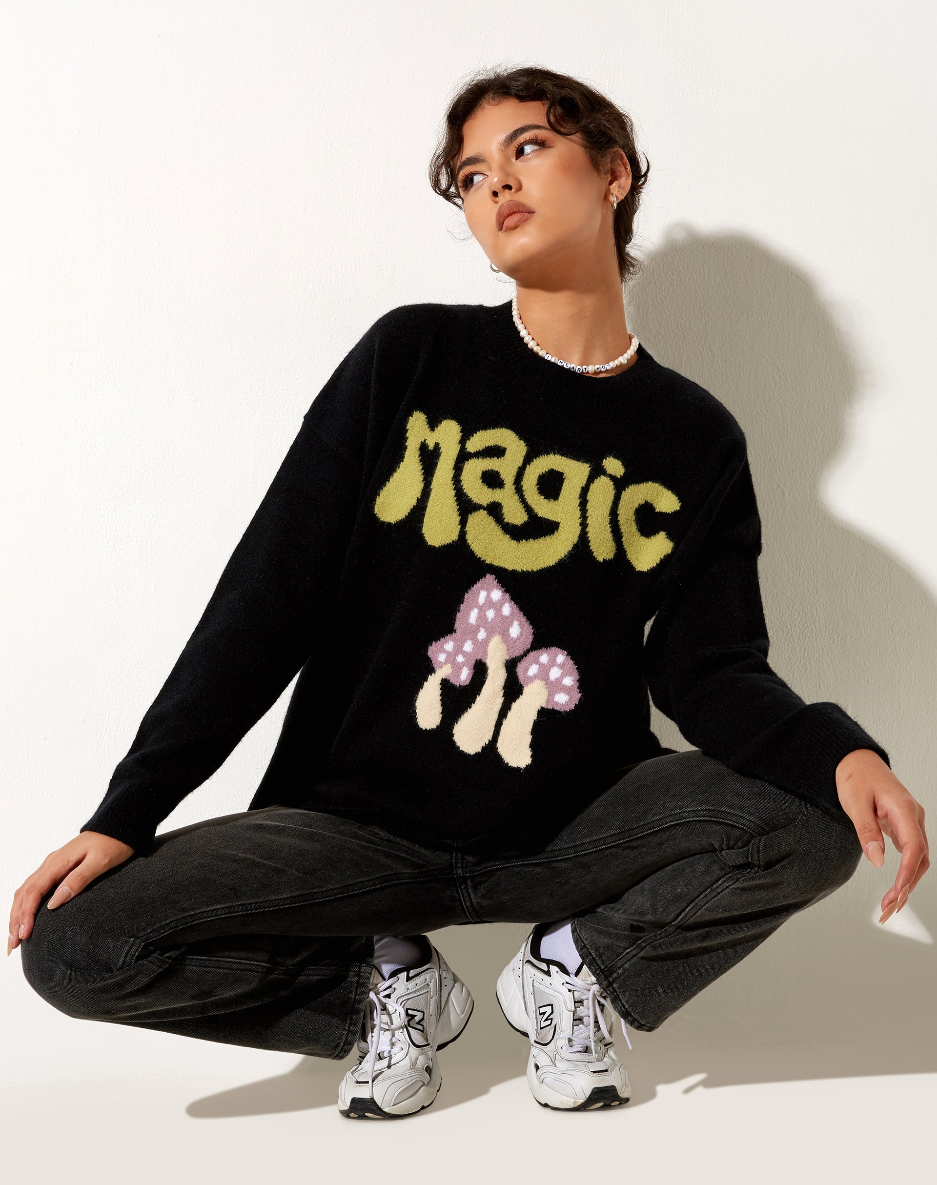 Bild von Lulees Pullover in Magic Black
