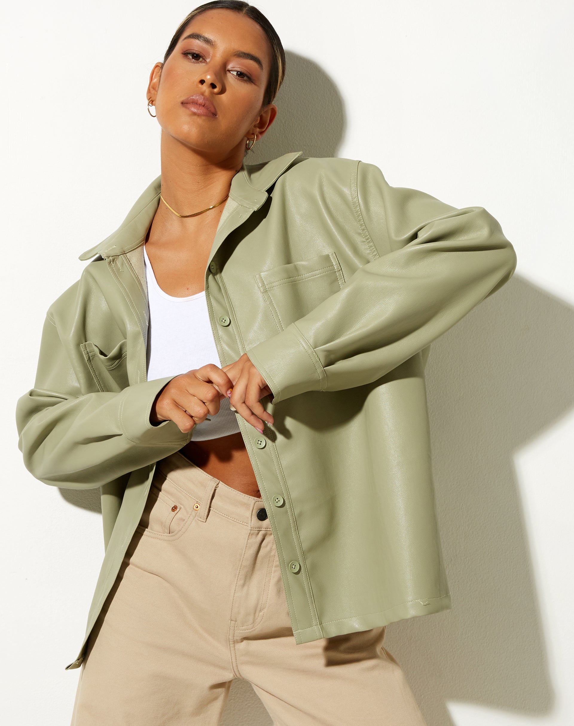 Image von LumberJack Shirt in PU Sage