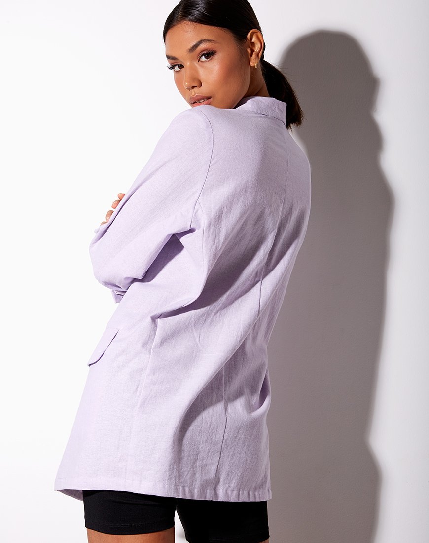 Macca Blazer in Violett