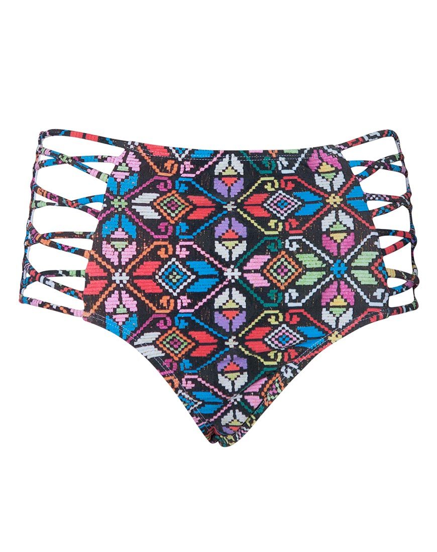 Bild von Madeira Bikiniunterteil mit hoher Taille in La Boheme