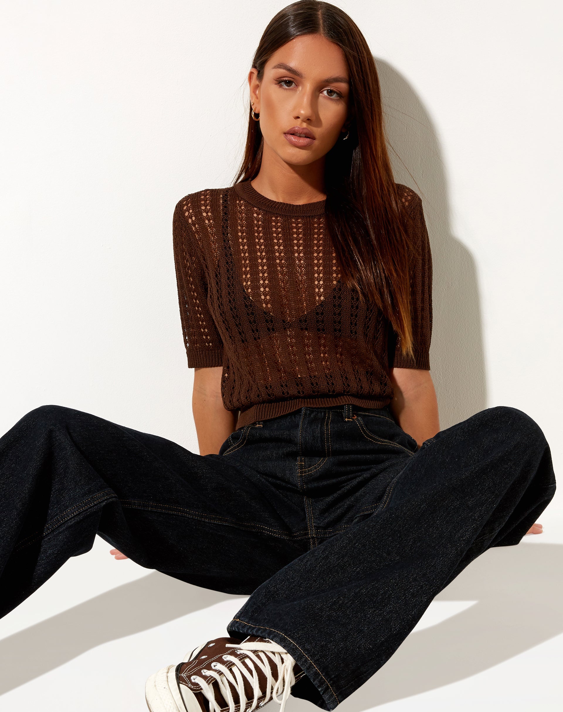 Image von Mae Jumper in Bitter Chocolate