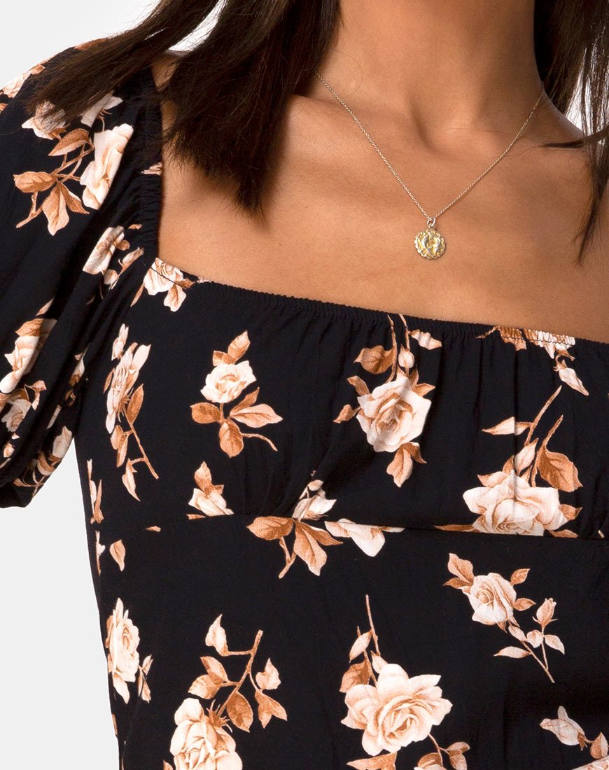 Image of Mafie Kleid in Pfirsichrosa