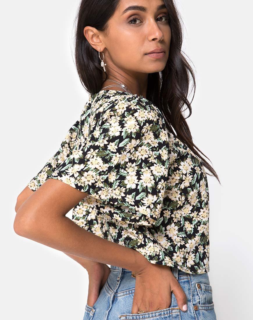 Bild von Magia Crop Top in Aster Black