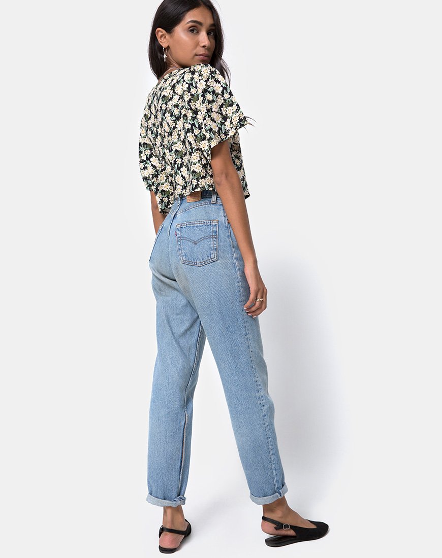 Bild von Magia Crop Top in Aster Black