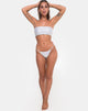 Bild von Maise Bottom Bikini in Sequin Diamond Shine