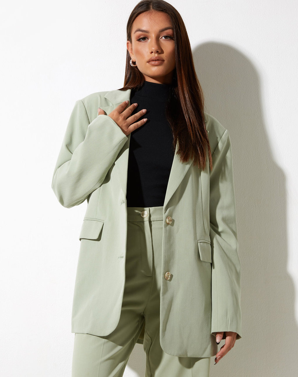 Maiwa Blazer in Salbei