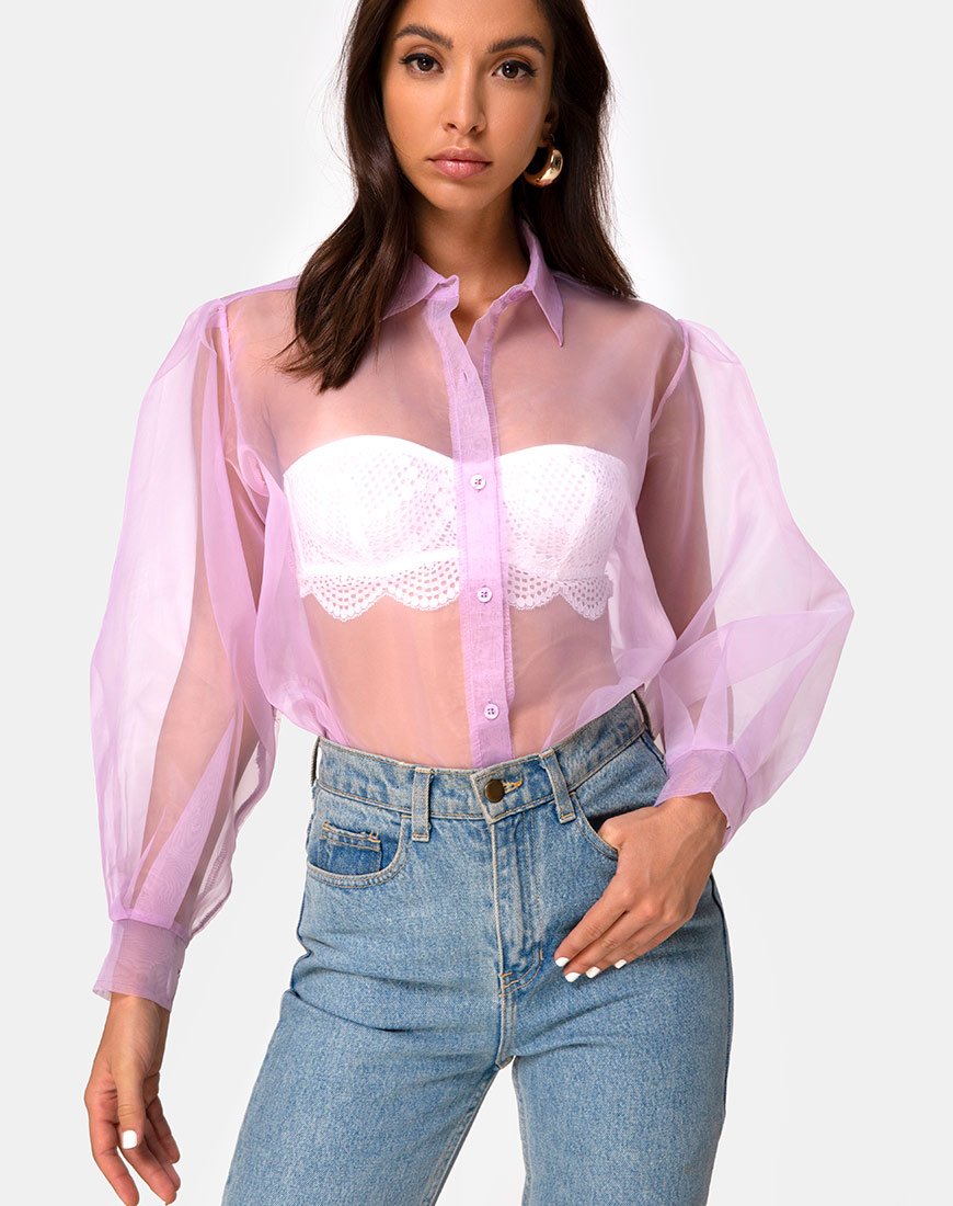 Makiza Top in Flieder