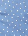 Skater Polka Blau