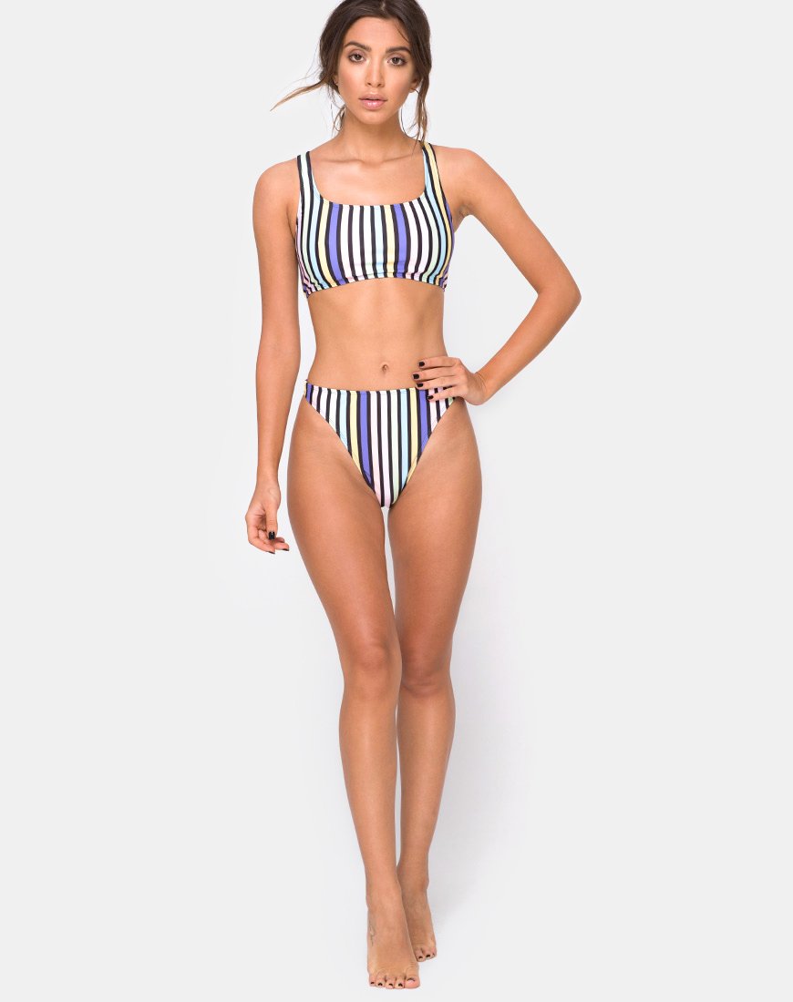 Malee Bikiniunterteil in New Stripe