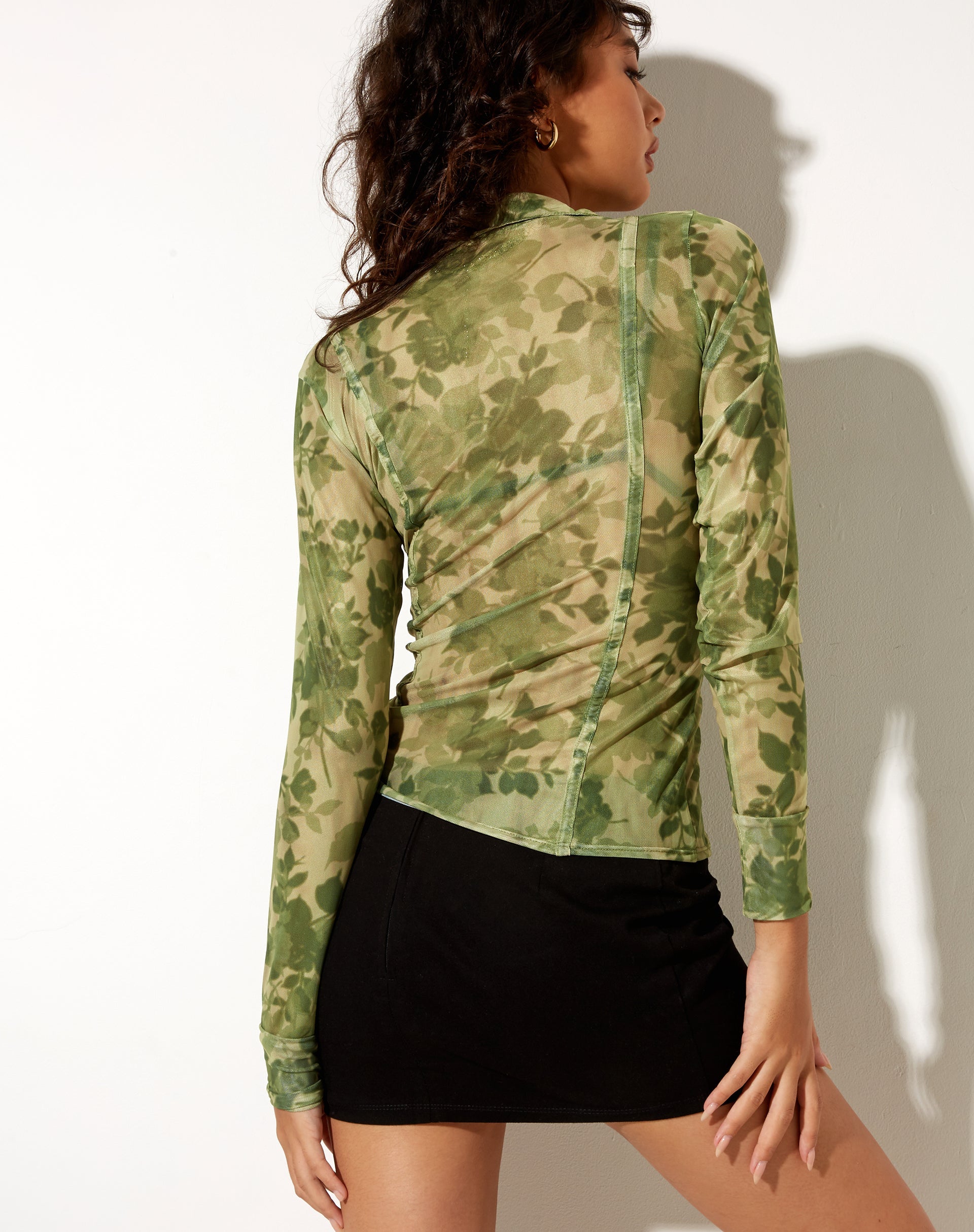 Bild von Mally Shirt in Blurred Floral