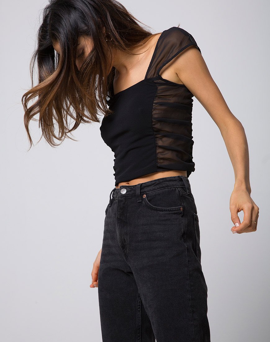 Bild von Maral Tube Top in Schwarz
