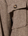 Hahnentritt Braun