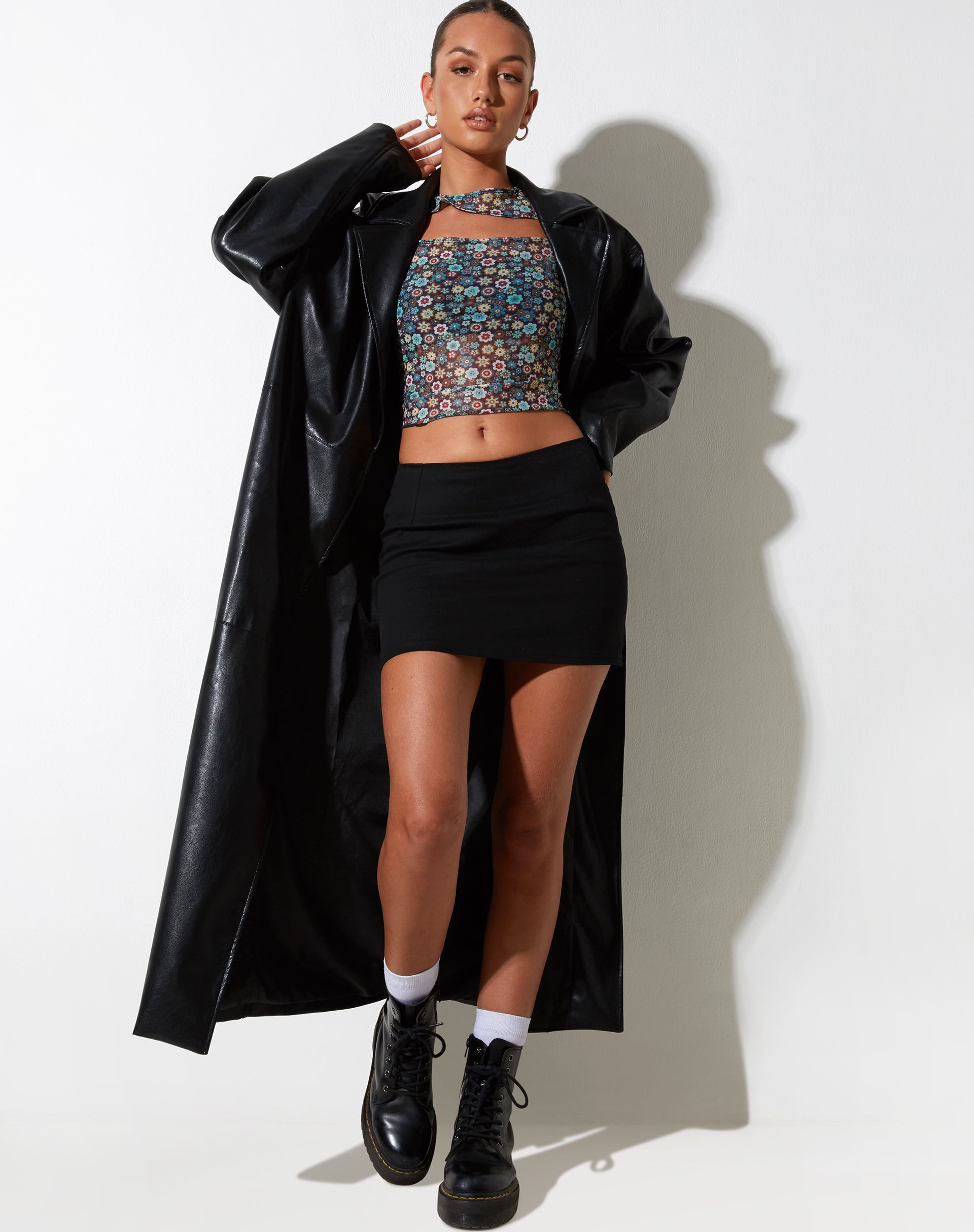 Bild von Mardi Crop Top in Folk Floral