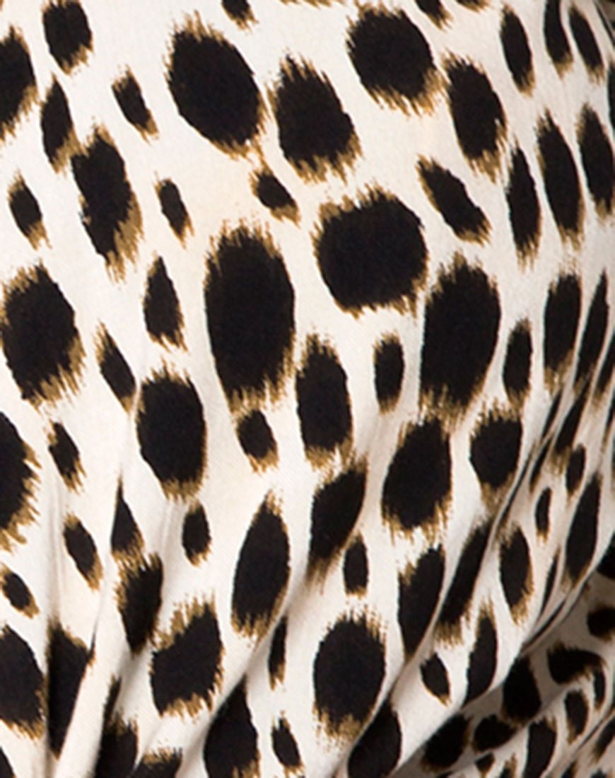 Bild von Marleigh Crop Top in Cheetah