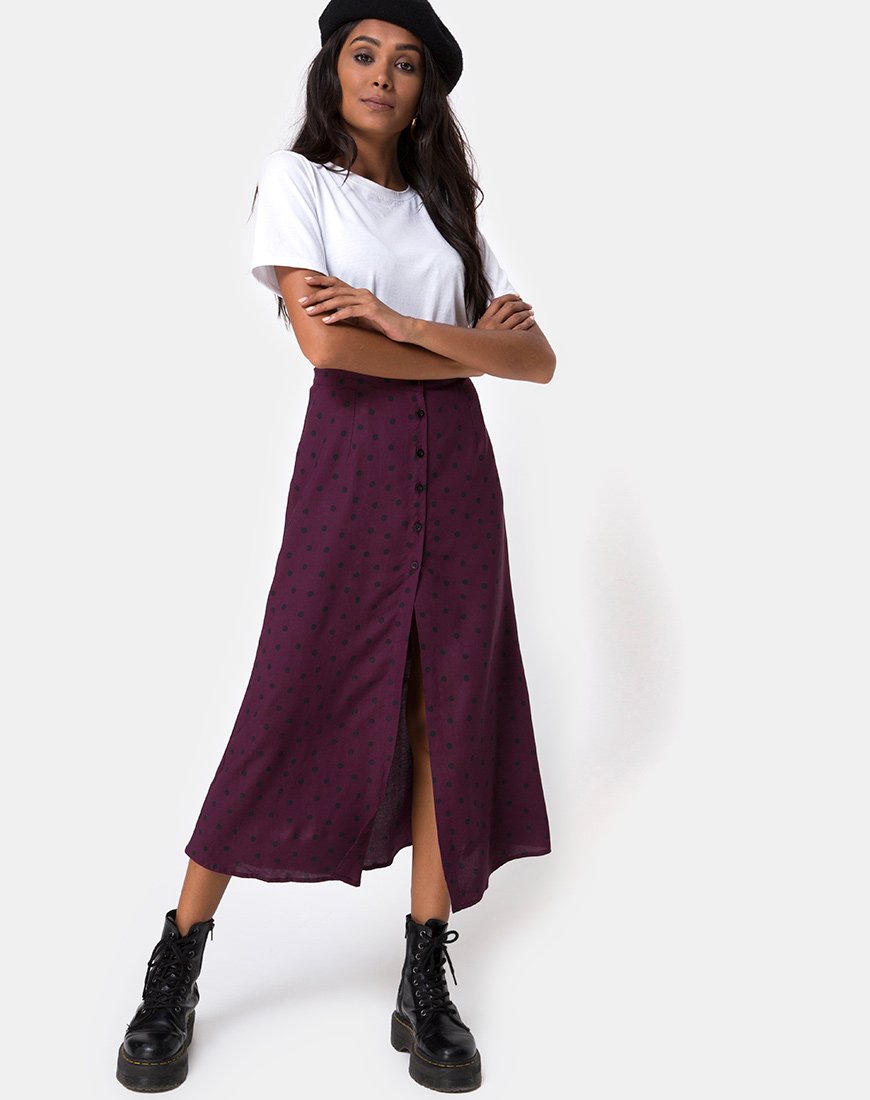 Image of Marni Midirock in Skater Polka Wein
