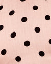 Neu Polka Nude Schwarz