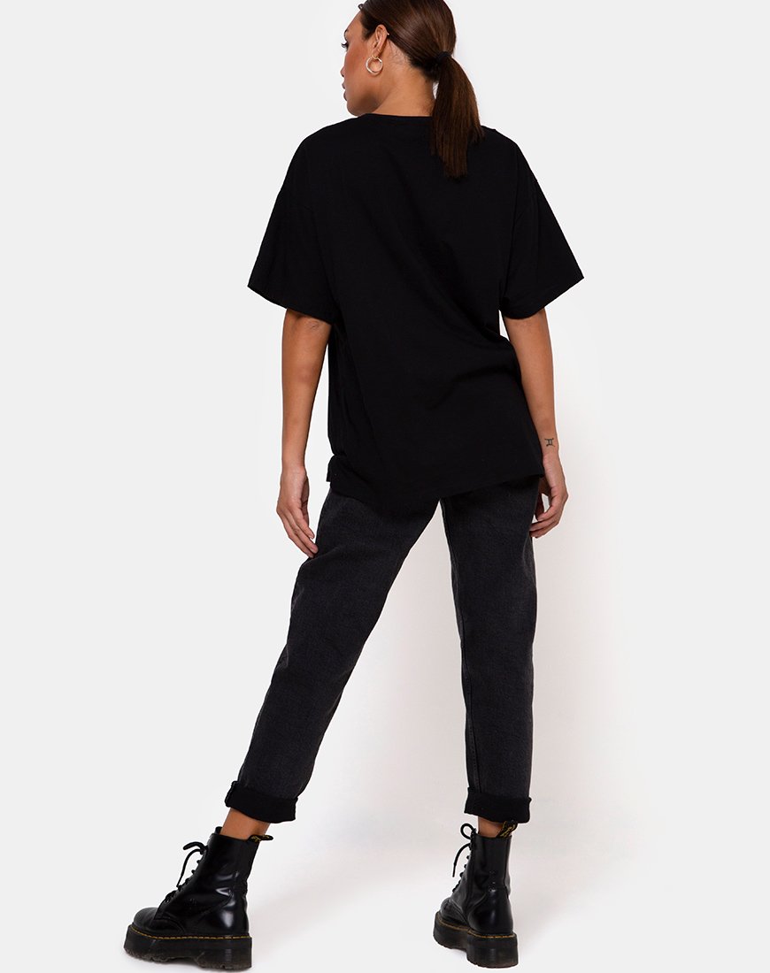 Bild von Maxi Tee in Anthrazit Wenn es kommt, dann lass es