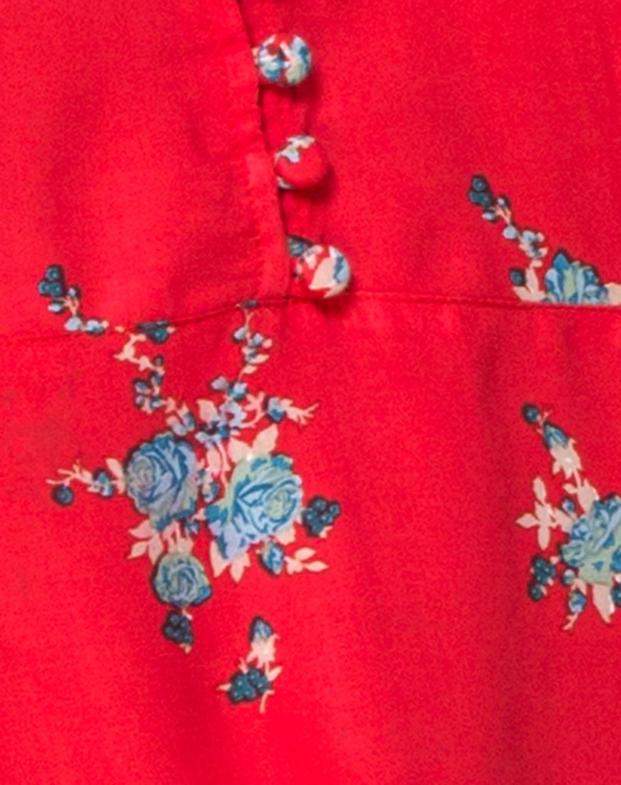 Image of Meca Kleid in Soi Rose Rot