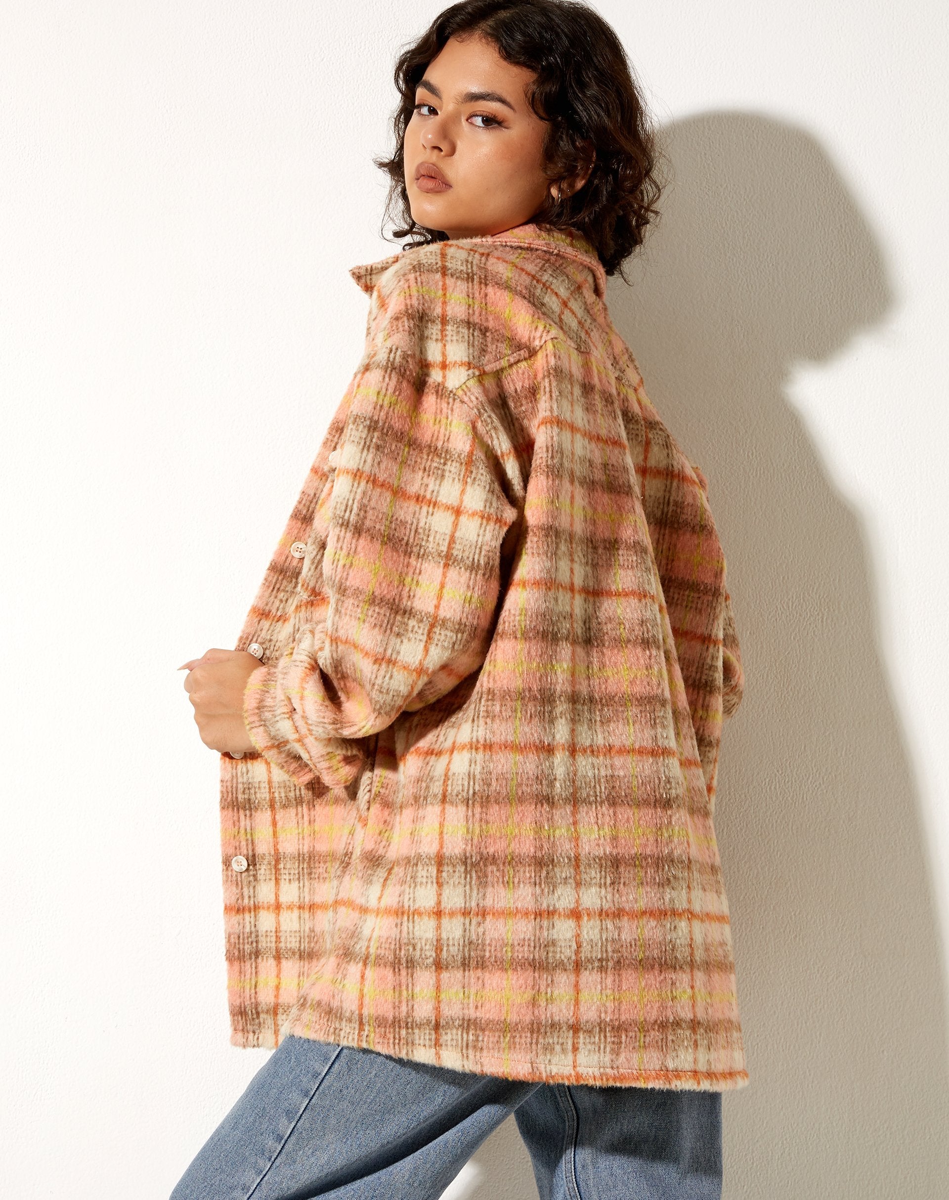 Bild von Medita Shirt in Rosa und Braun