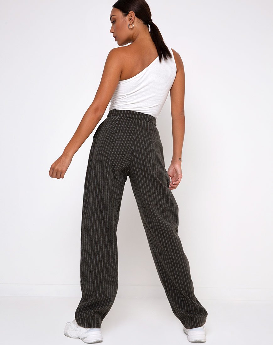 Image of Medi One Shoulder Top in Elfenbein