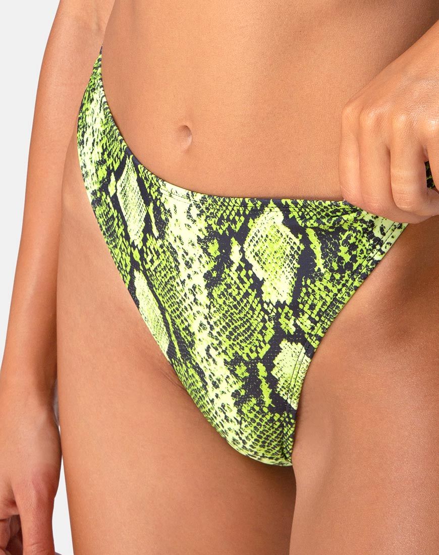 Bild von Meeka Bikini Bottom in Slime Lime Snake