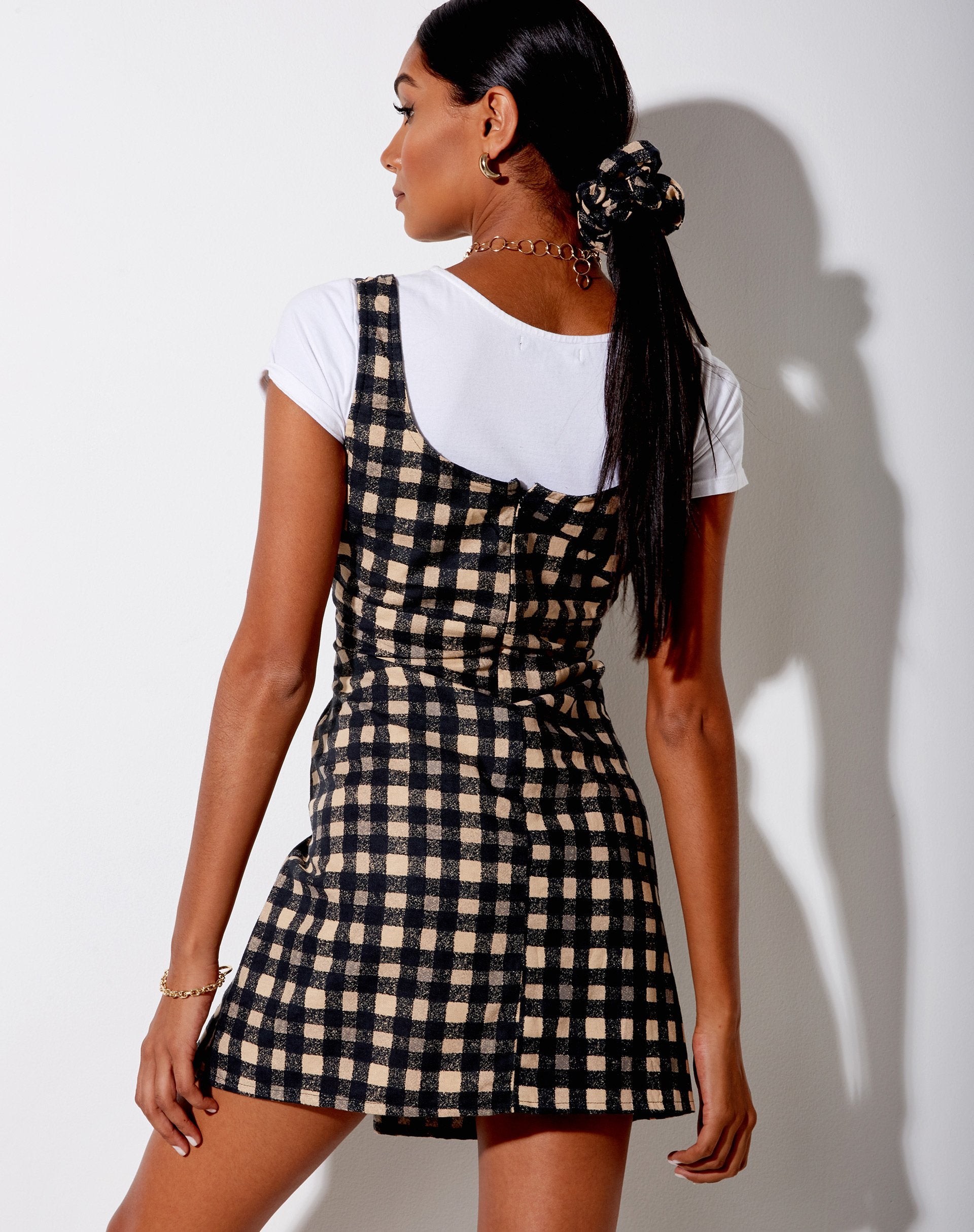 Image of Mehra Minikleid im 90er Jahre Grunge-Karo
