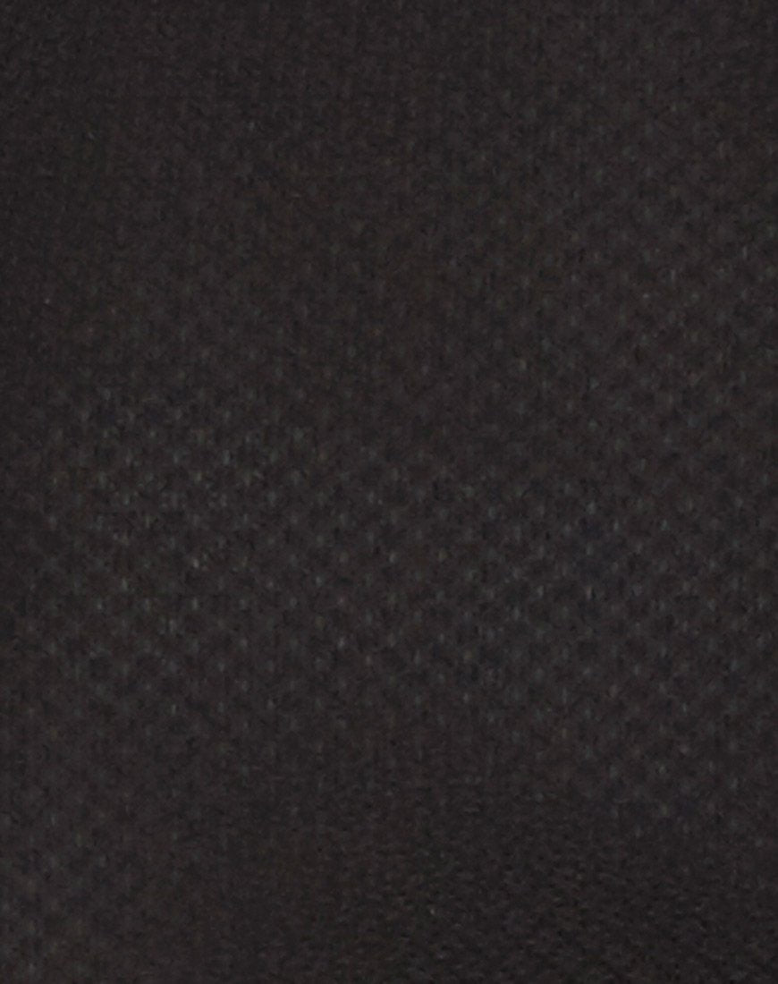 Image of Mellina Bodycon Kleid aus Mesh Schwarz