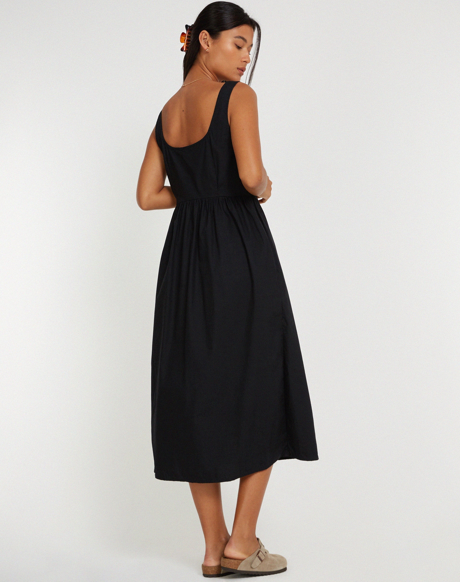 Bild von Melrose Maxikleid in Schwarz