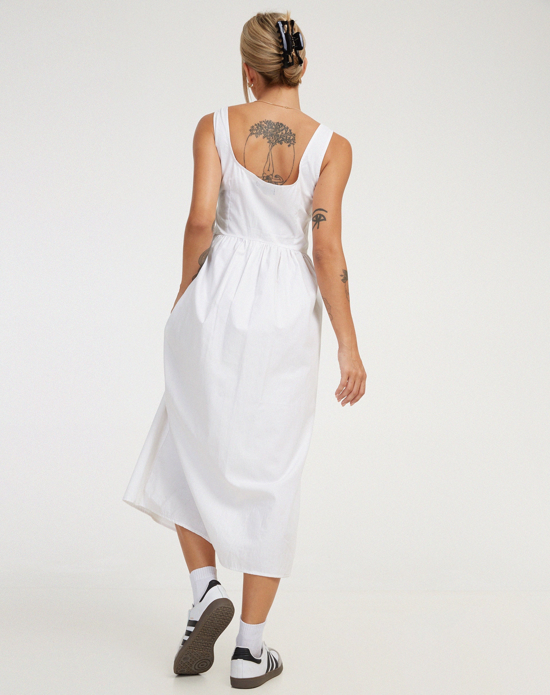 Bild von Melrose Maxikleid in Weiß