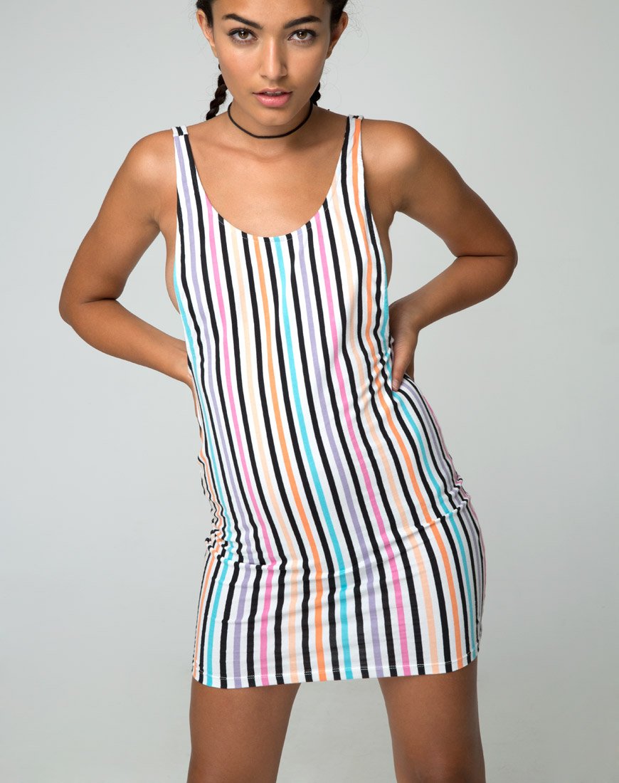Image of Mergy Kleid in Candy Stripe Sommer