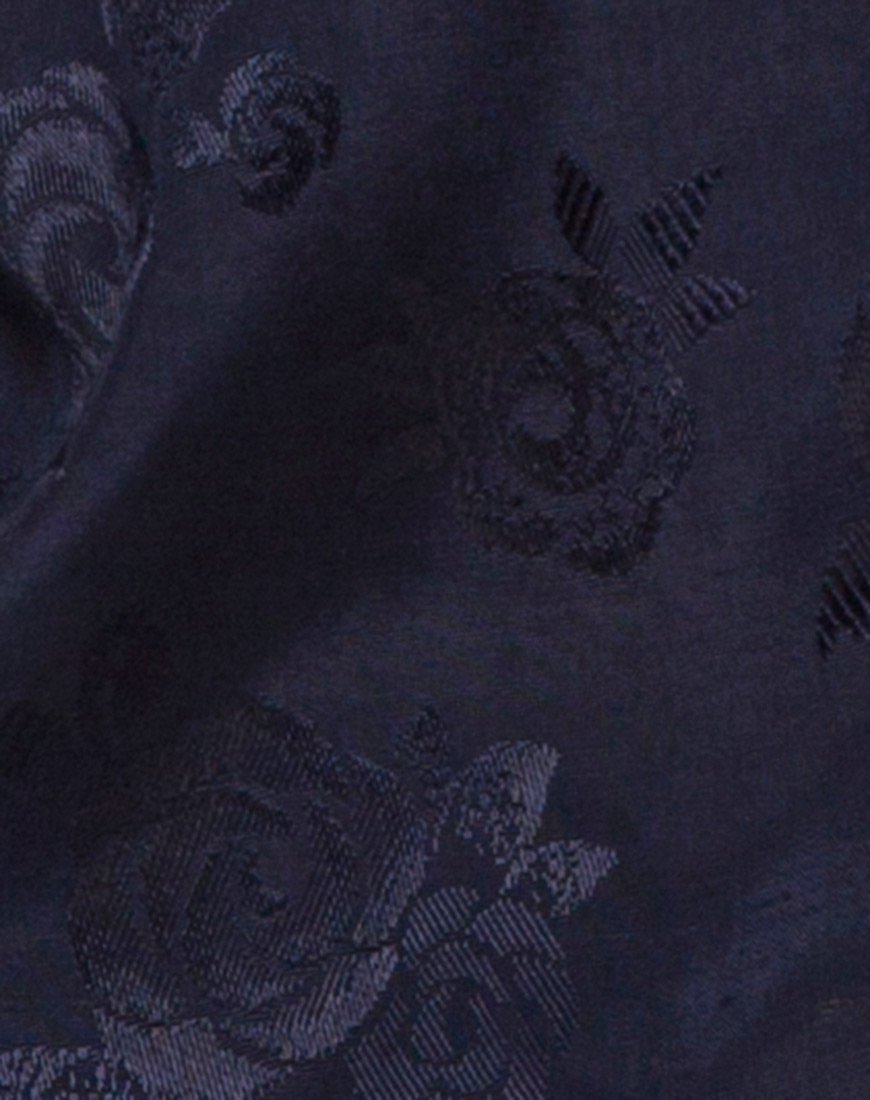Bild von Merida Bluse in Satin Rose Navy
