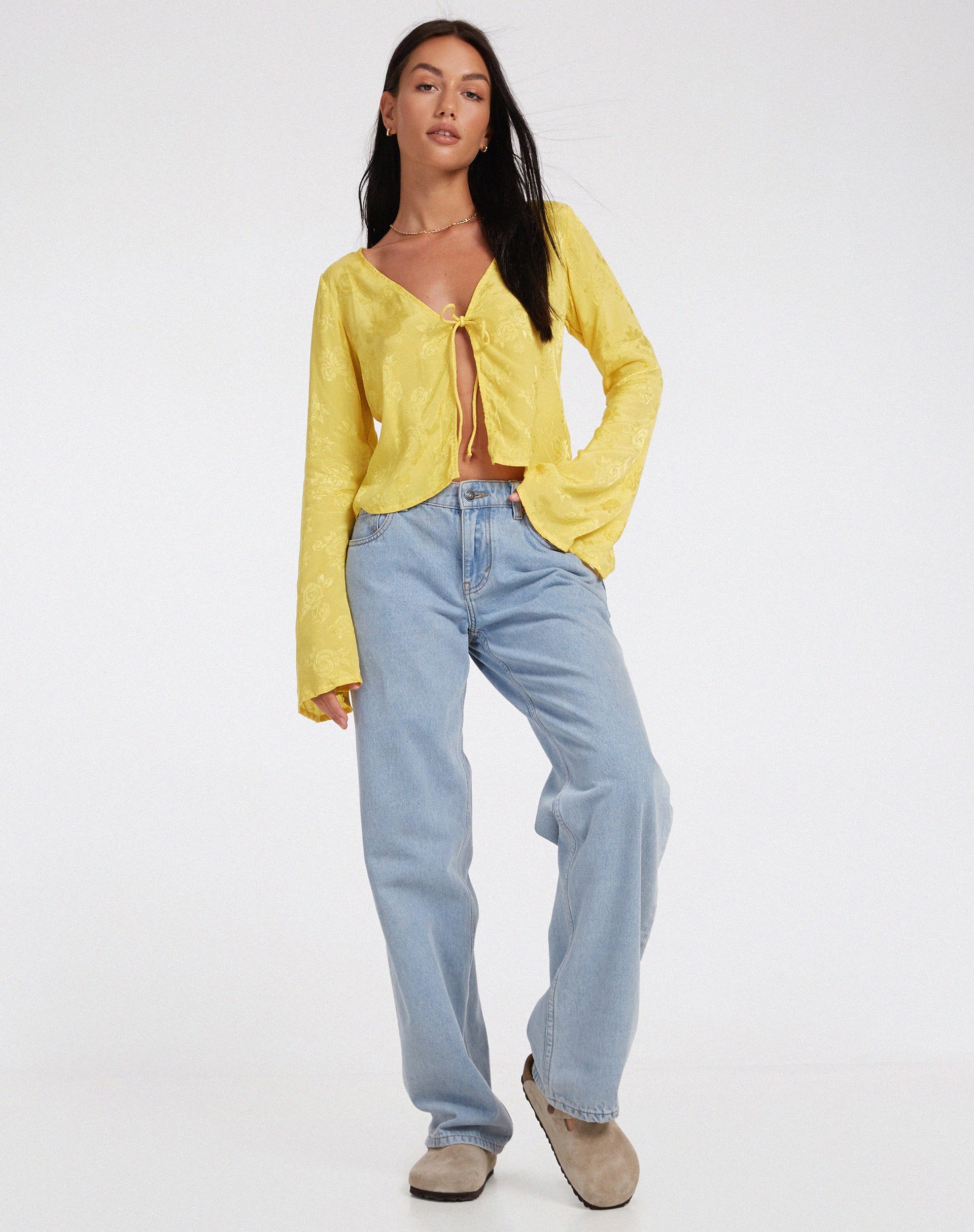 Abbildung von Merida Top in Satin Rose Sunshine Yellow